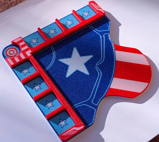 Marvel Champions LCG - Tablero de Héroe de Capitán América Premium