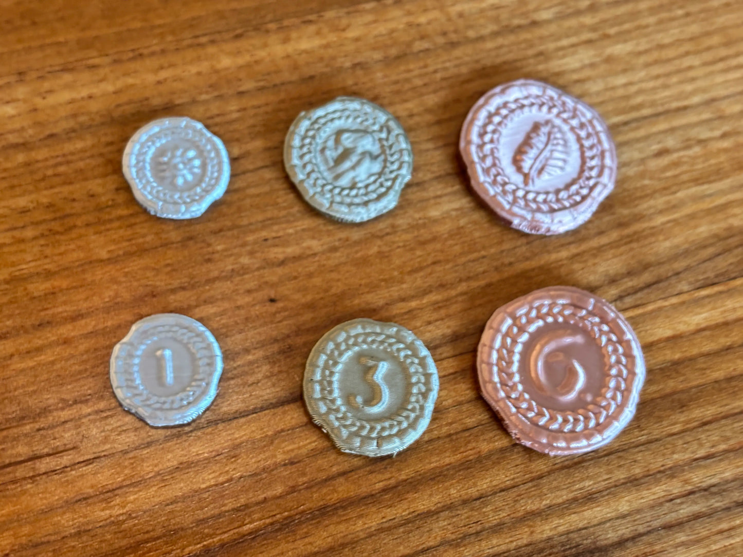 7 Wonders - Monedas