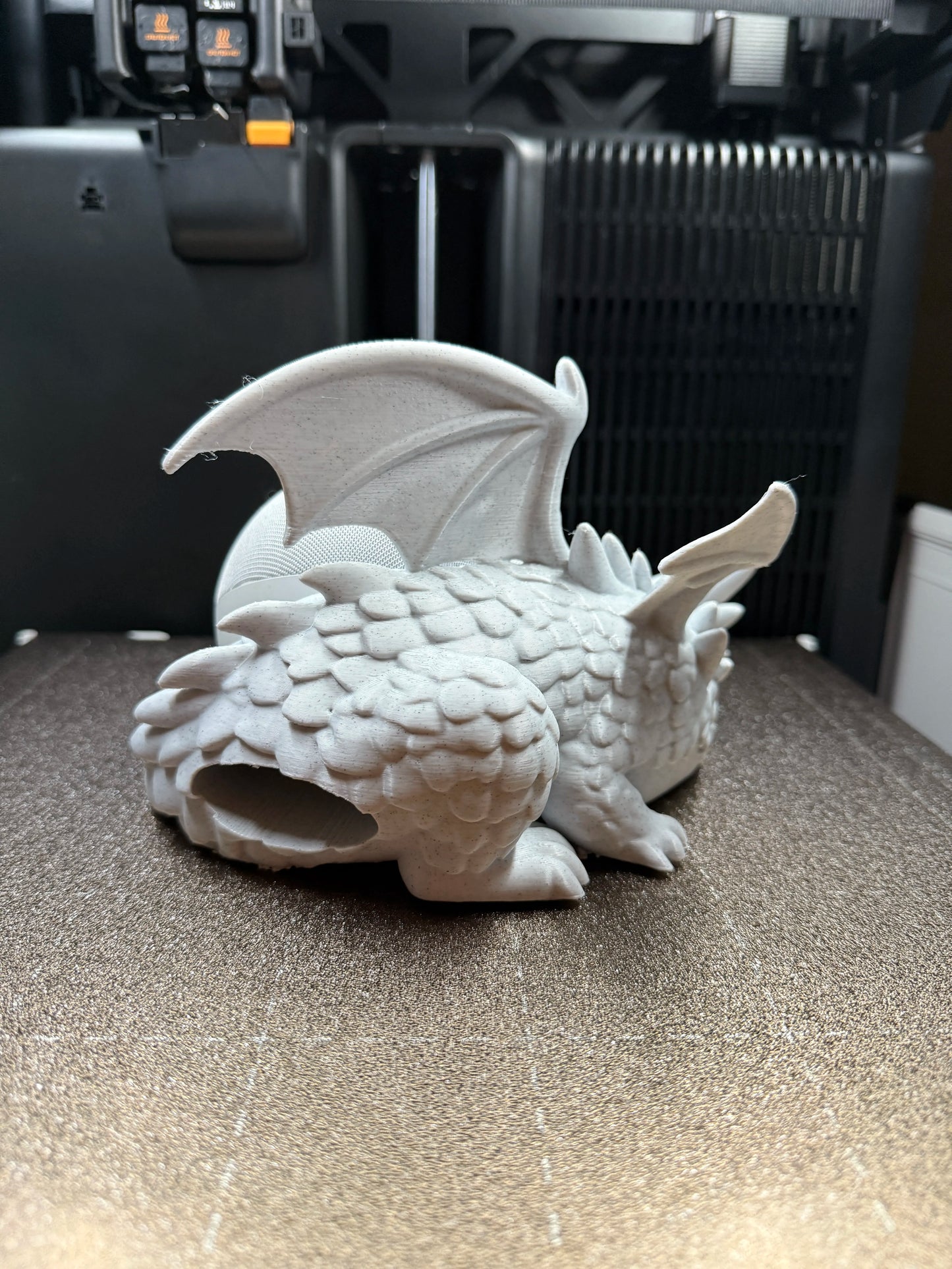 Soporte Dragón Mágico para Alexa Echo Dot y HomePod mini