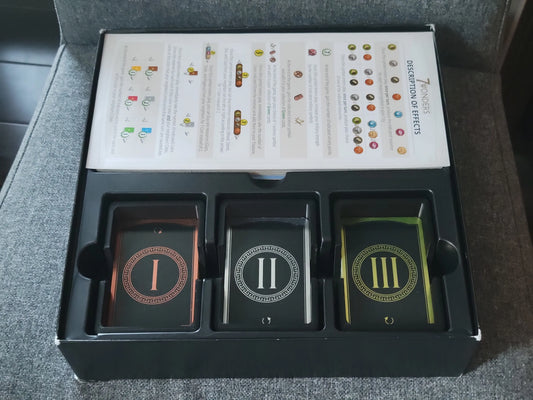 7 Wonders - Inserto de cartas