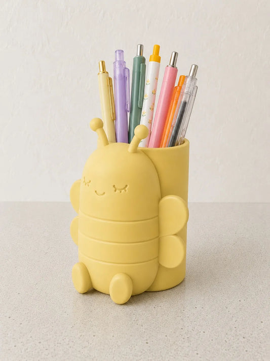 Portalápices de Abeja para organizar lápices, bolígrafos y pinceles en escritorios, oficinas o zonas de estudio.