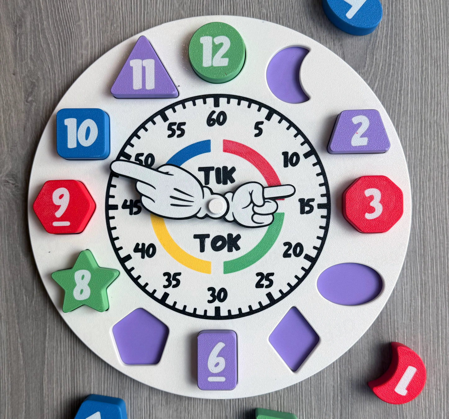 Reloj Educativo Tik Tok