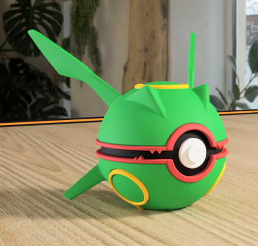 Poki-Bola #0384 Rayquaza