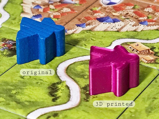 Carcassonne – Meeples de colores
