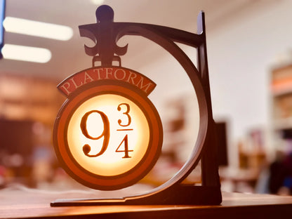 Harry Potter - Lámpara Plataforma 9¾ RGB USB V2