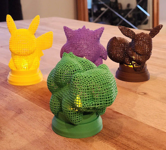 Poki-Linterna #0001 Bulbasaur