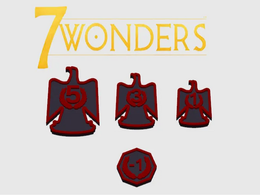 7 Wonders - Fichas de conflicto