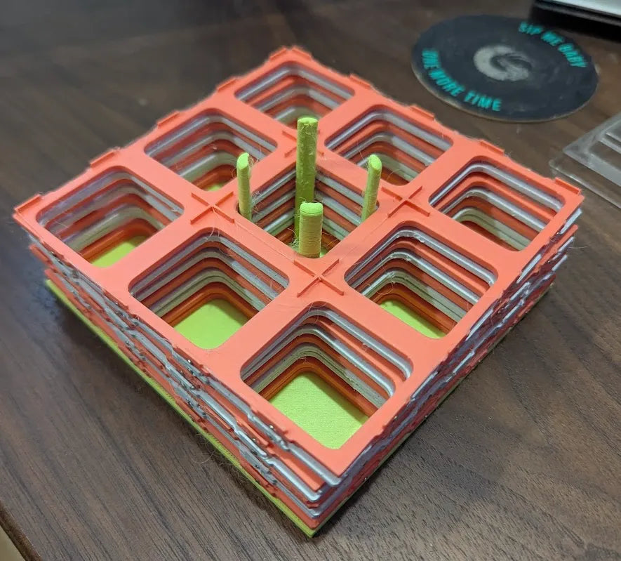 Carcassonne - Rejilla magnética 3x3