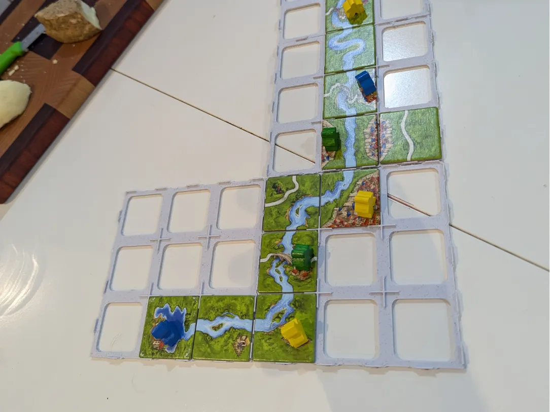 Carcassonne - Rejilla magnética 3x3