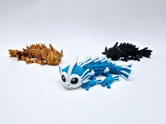 Llavero Flexi Dragón Marino Bebé