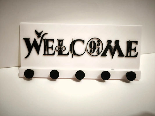Harry Potter - Porta Llaves de Pared WELCOME