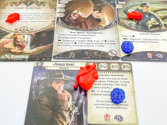 Arkham Horror LCG - Fichas de Daño y Terror Premium