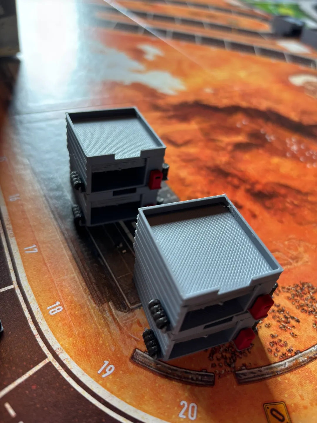 HEAT - Boxes para Fichas de estado de pista