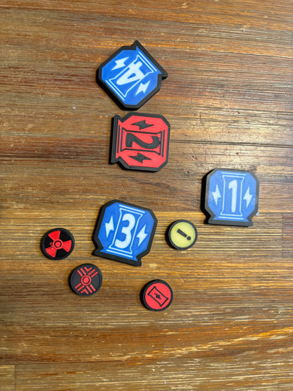 Nemesis Lockdown - Premium Tokens and Insert