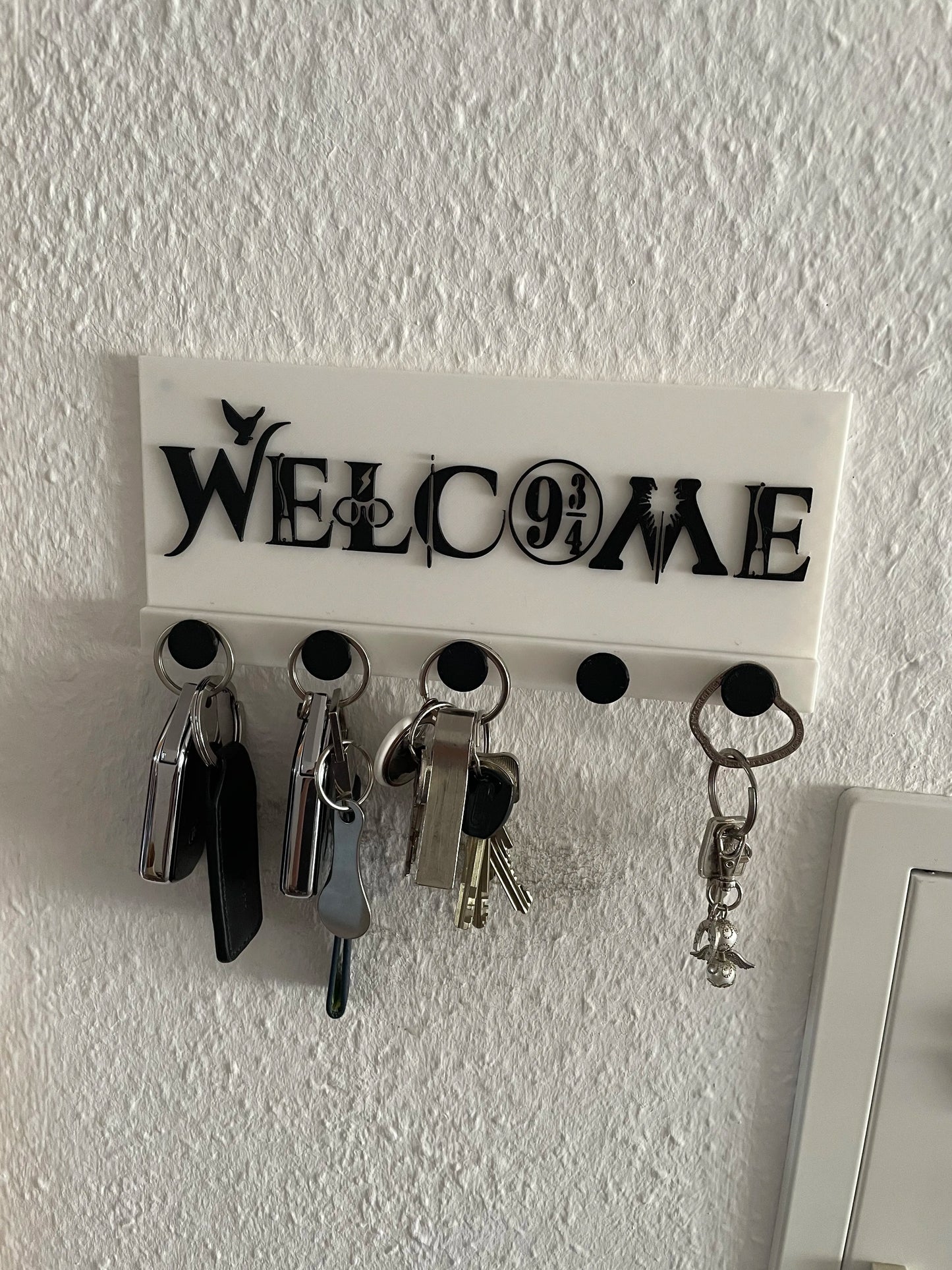 Harry Potter - Porta Llaves de Pared WELCOME