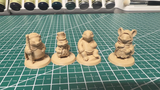 Everdell - Miniaturas de criaturas Base
