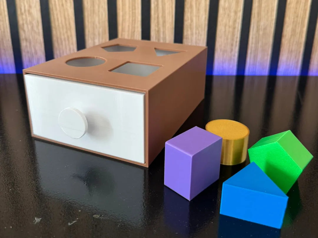 Caja Clasificadora de Formas Montessori