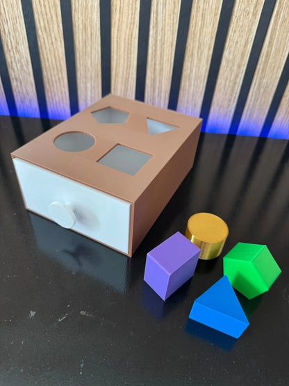 Caja Clasificadora de Formas Montessori