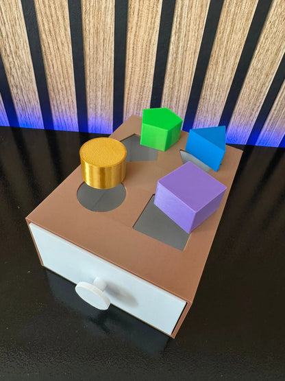 Caja Clasificadora de Formas Montessori