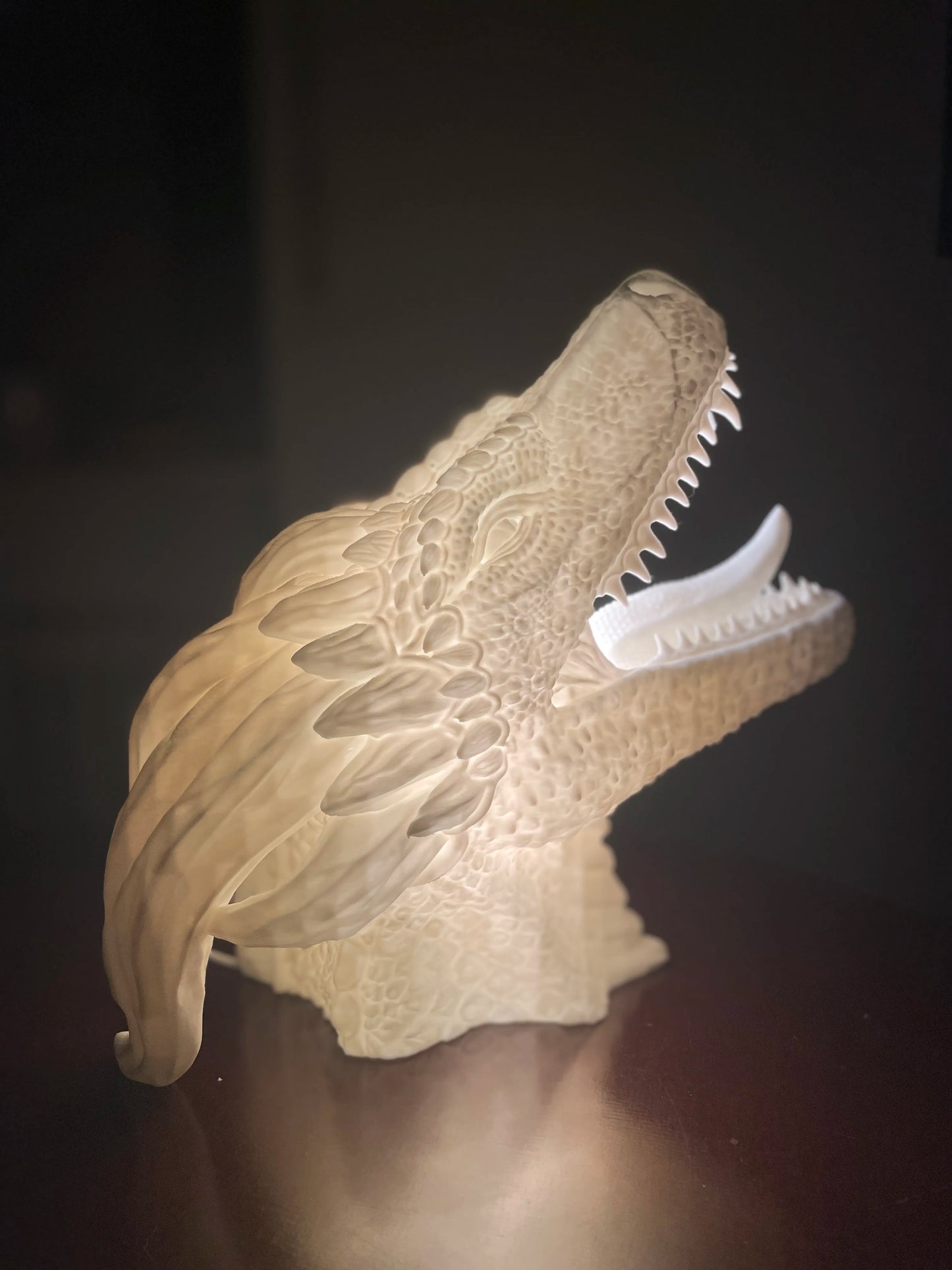 Lámpara Cabeza de Dragón RGB USB