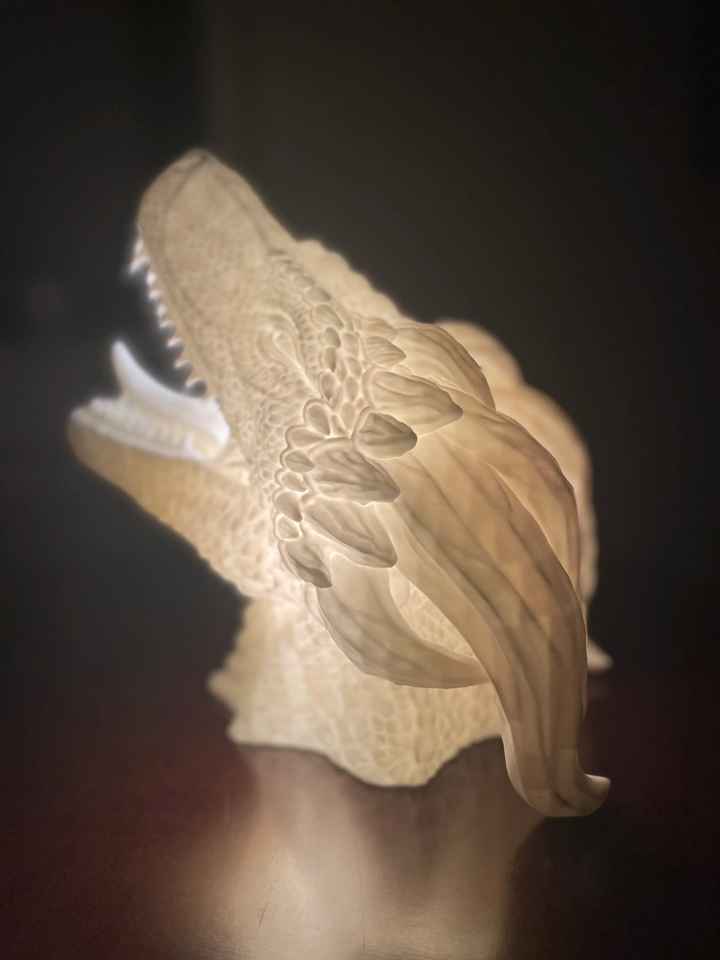 Lámpara Cabeza de Dragón RGB USB