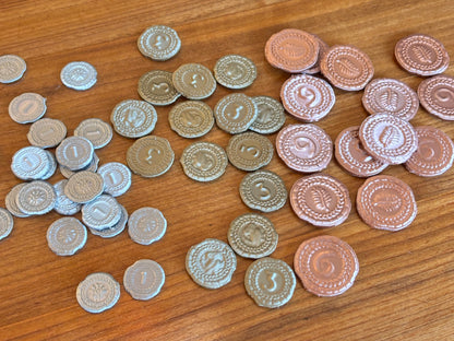 7 Wonders - Monedas