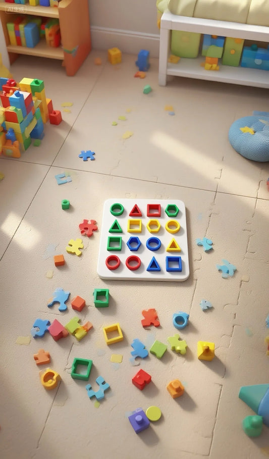 Tablero de Formas y Colores Montessori