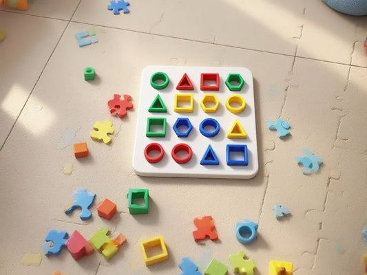 Tablero de Formas y Colores Montessori