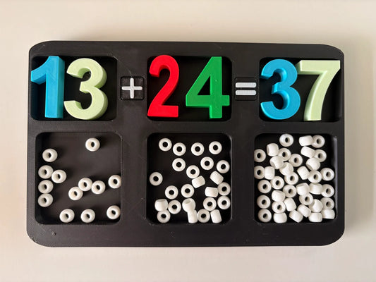 Conjunto de Bandejas de Aprendizaje Matemático