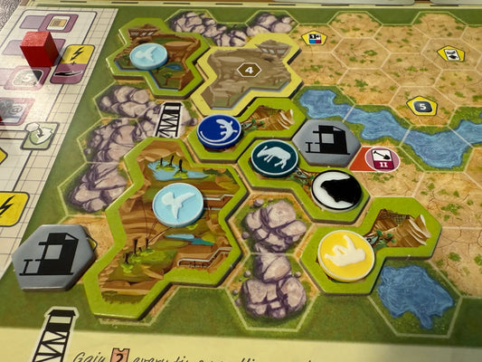 Ark Nova - Fichas de animales