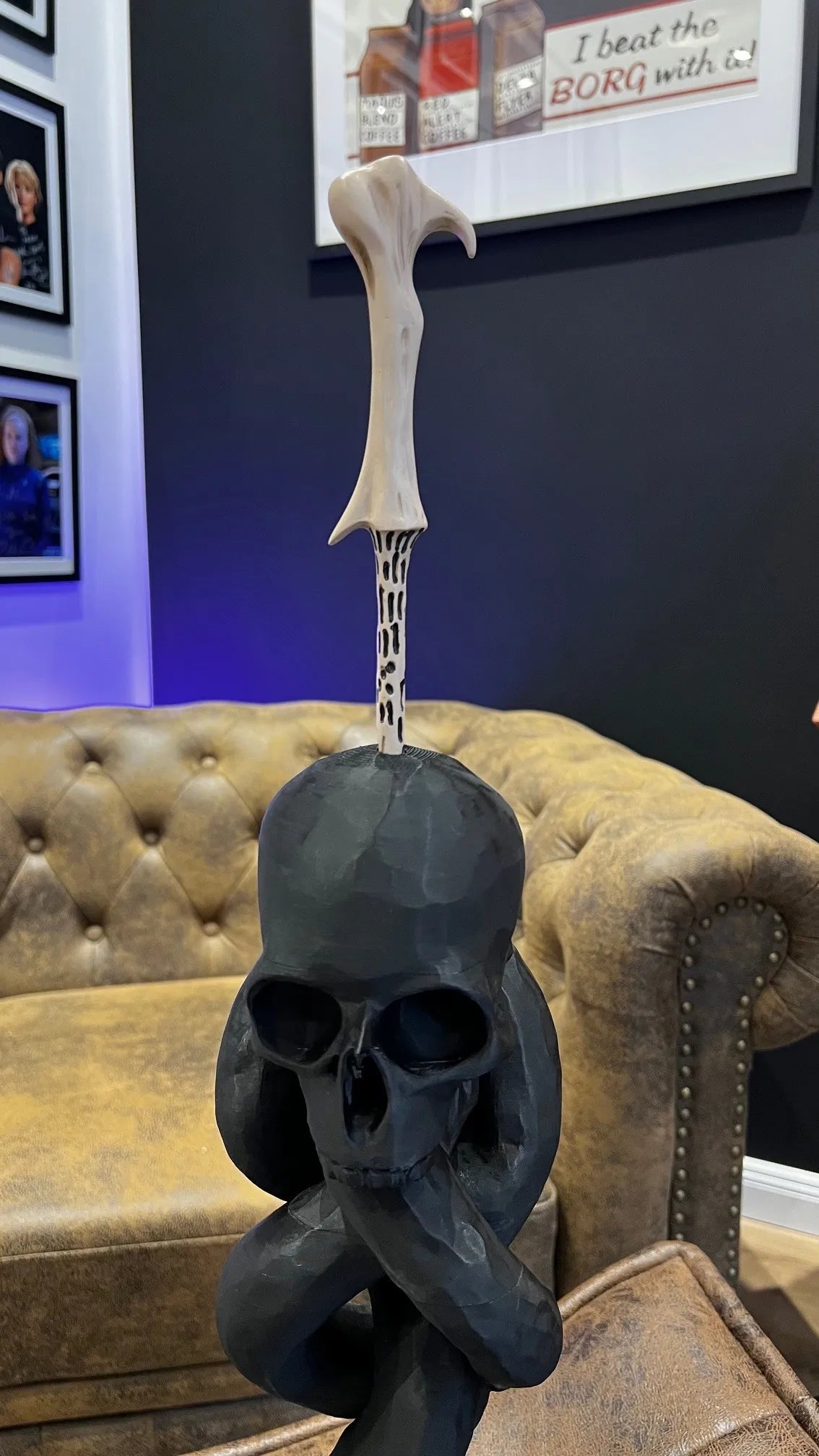 Harry Potter - Soporte para Varita de la Marca Tenebrosa