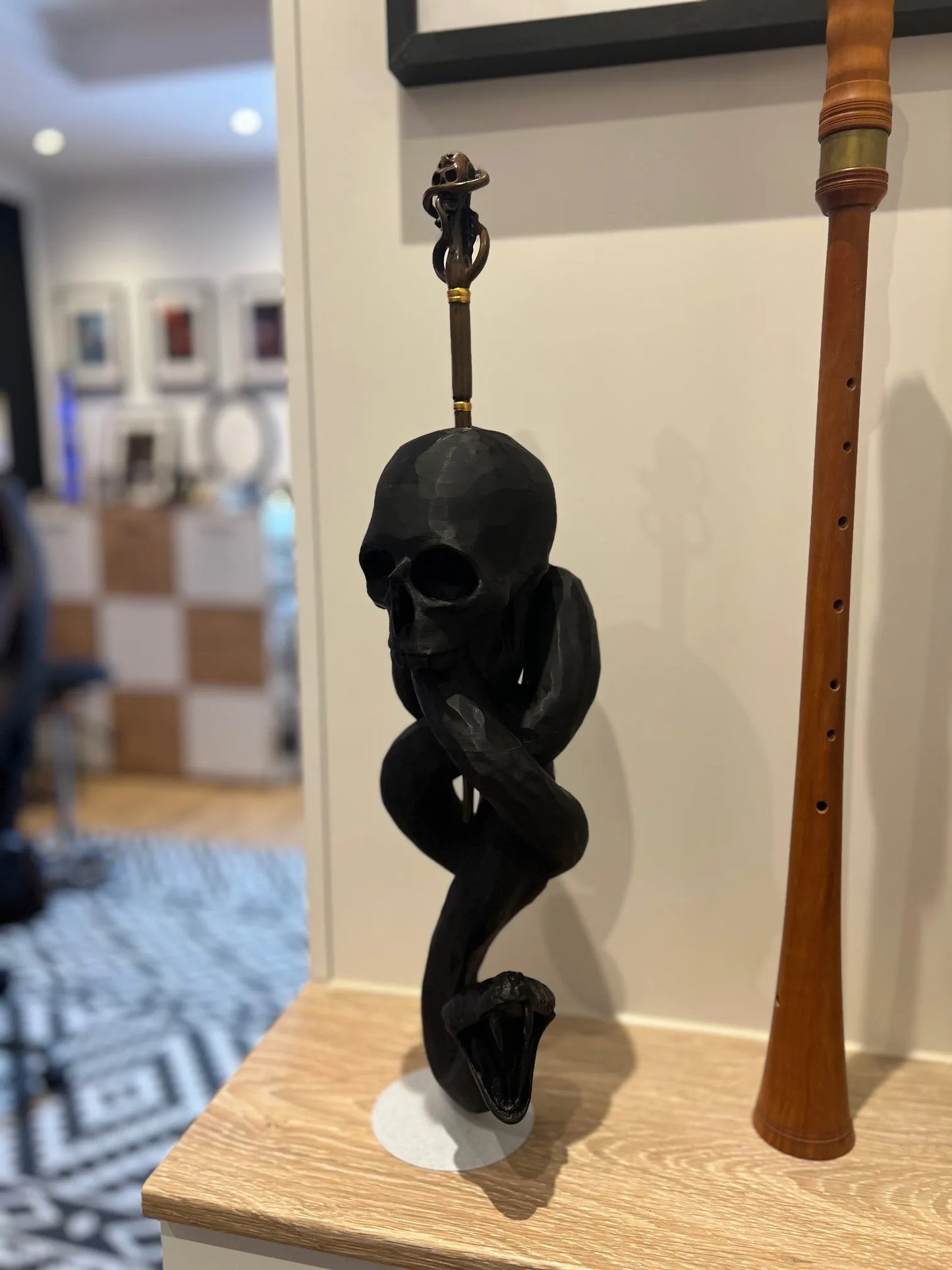 Harry Potter - Soporte para Varita de la Marca Tenebrosa