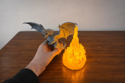 Lámpara Aliento de Dragón RGB