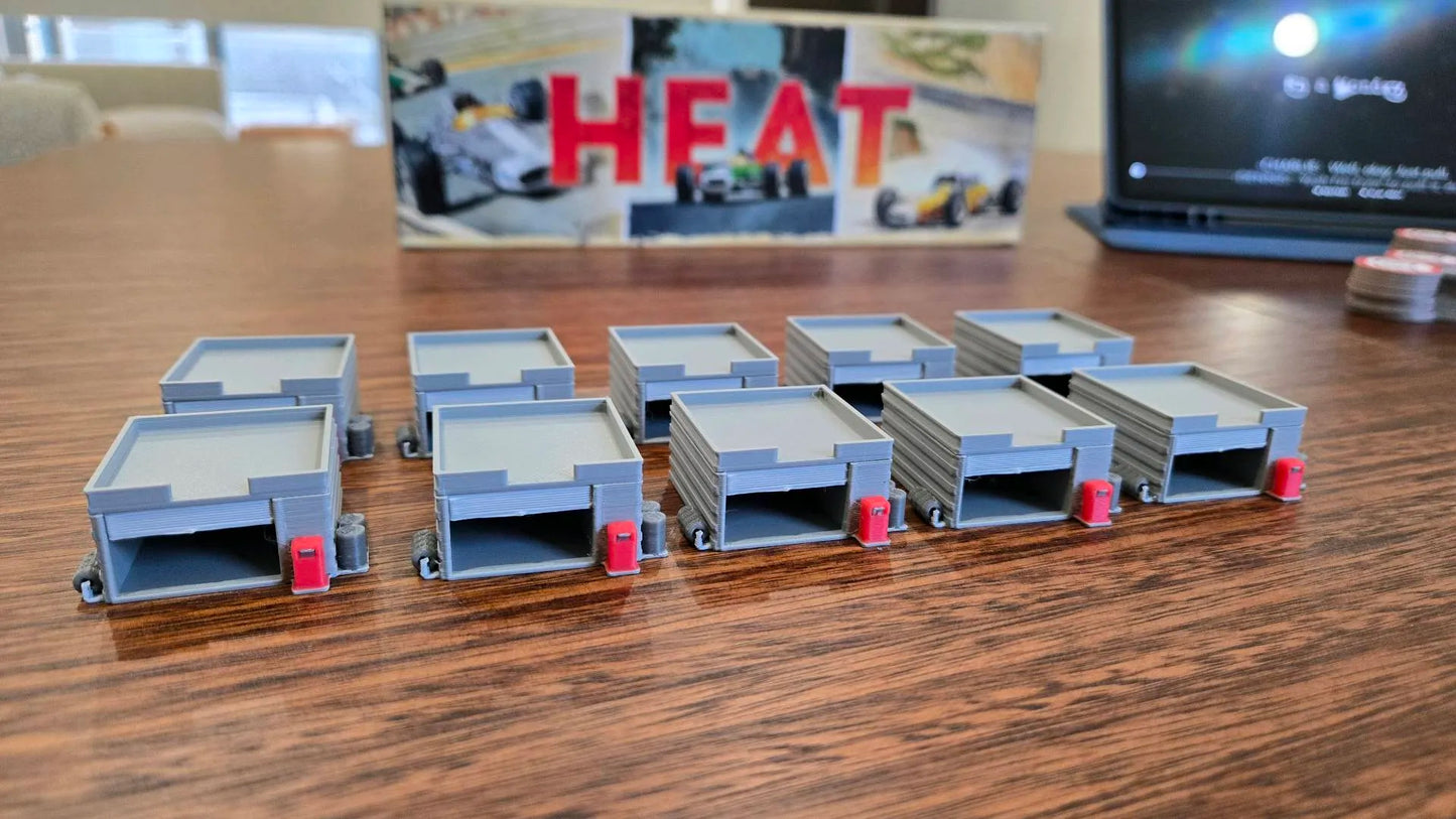 HEAT - Boxes para Fichas de estado de pista