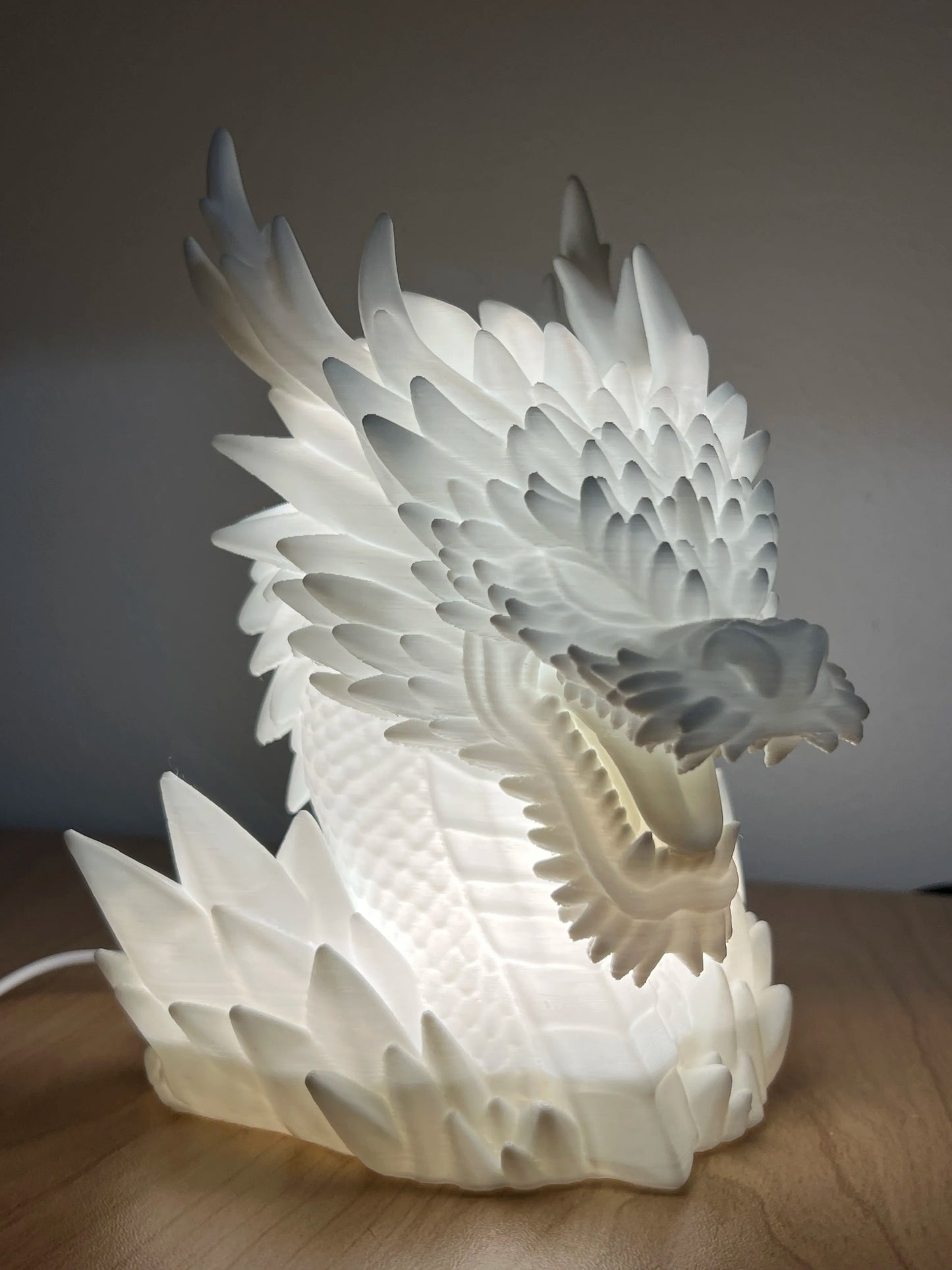 Lámpara Busto de Dragón RGB USB