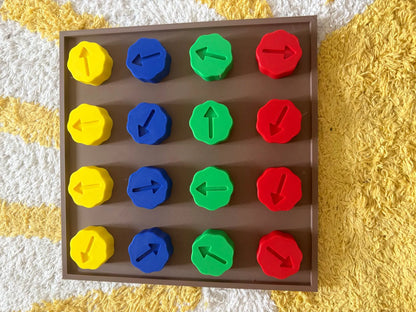 Tablero Educativo de Flechas