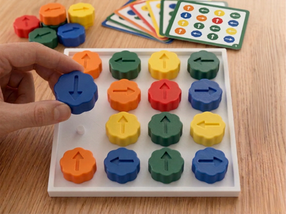 Tablero Educativo de Flechas