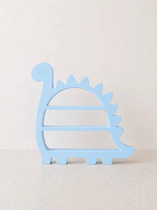 Estantería de Dinosaurio Adorable Infantil para decorar habitaciones infantiles y exponer juguetes, libros o figuras.