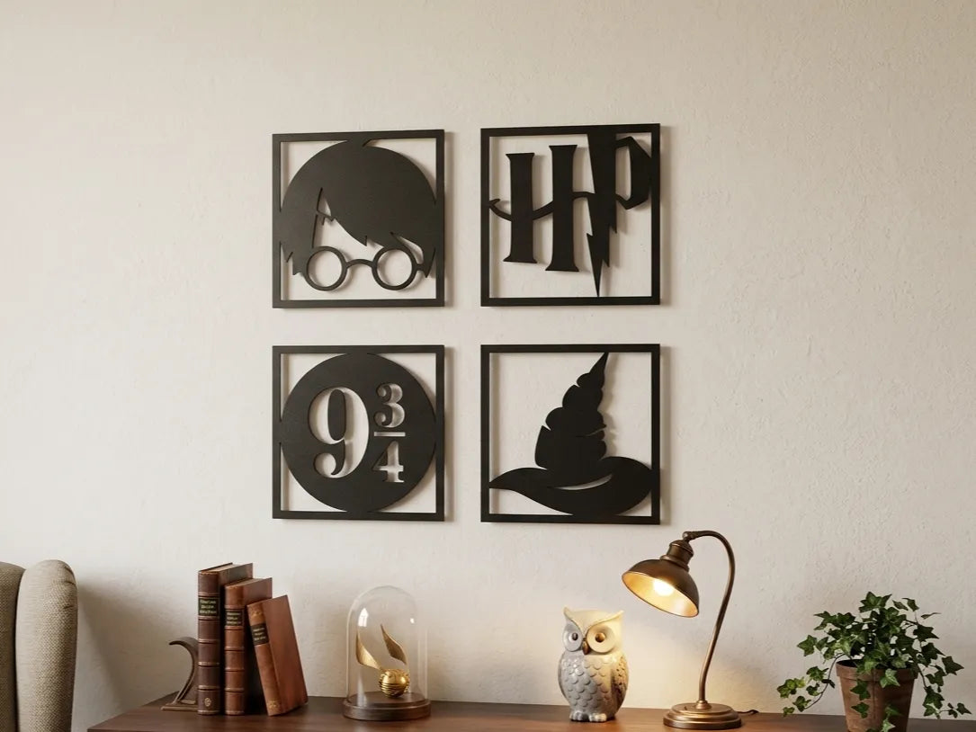 Harry Potter - Cuadros de Decoración para Pared