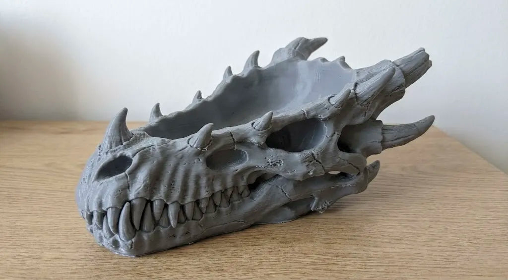 Organizador de Escritorio Calavera de Dragón