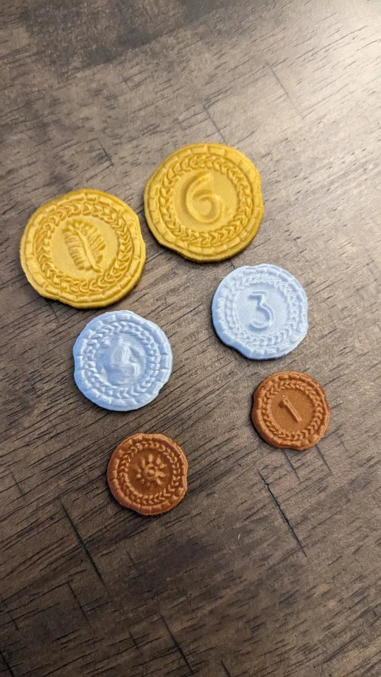 7 Wonders - Monedas
