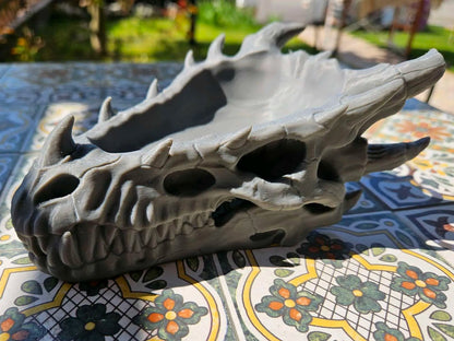 Organizador de Escritorio Calavera de Dragón