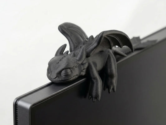 Dragón Desdentado Durmiendo para Monitor