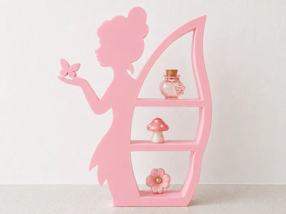 Estantería de Hada Caprichosa Infantil para decorar habitaciones infantiles y exponer juguetes, libros o figuras.