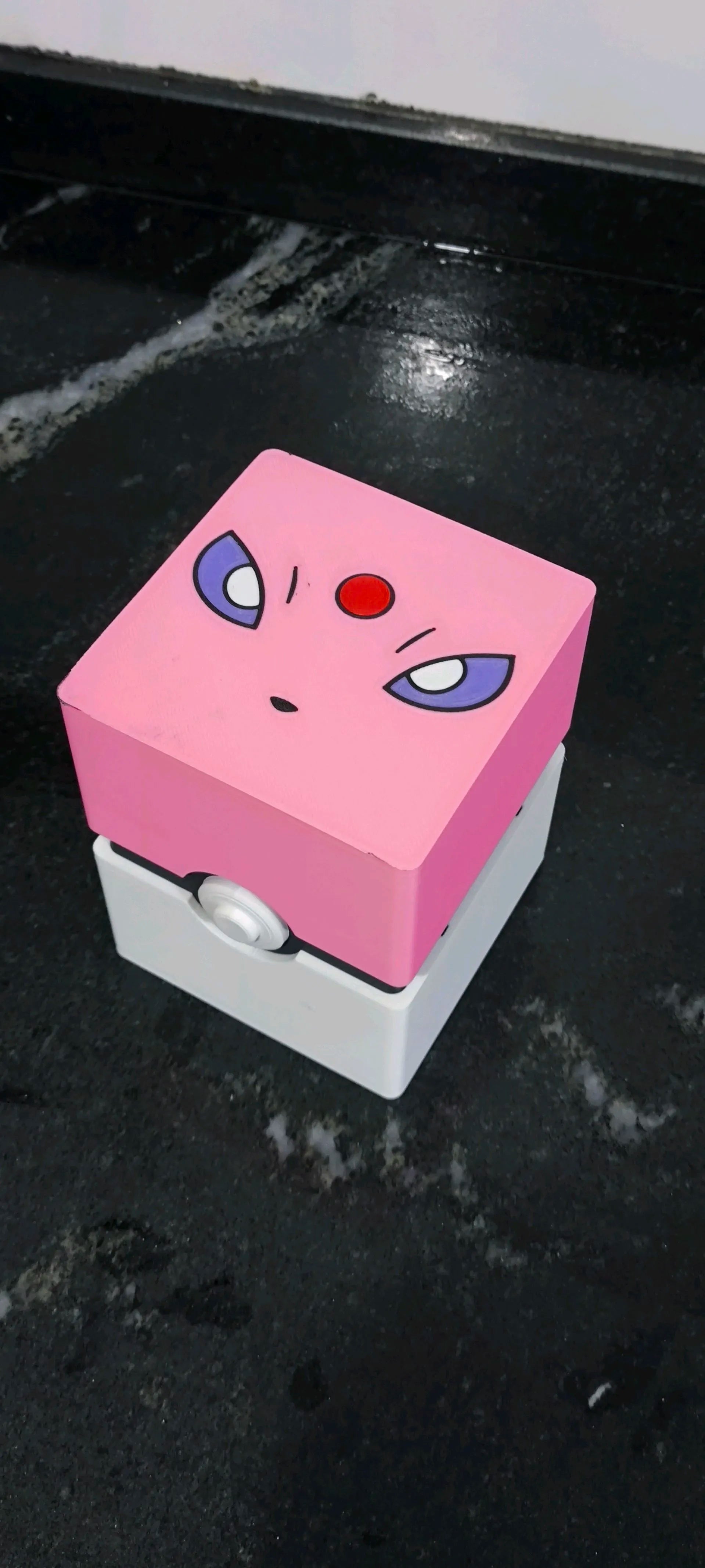 Caja para mazos de Pokémon Espeon impresa en 3D para guardar y proteger cartas Pokémon