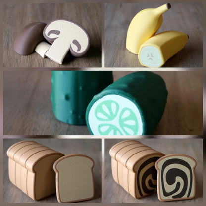 Pack Completo – Comida Magnética Cortable