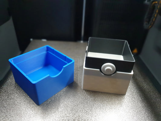Caja para mazos de Pokémon Snorlax impresa en 3D para guardar y proteger cartas Pokémon