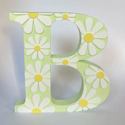 Letras Personalizadas Estilo Margaritas