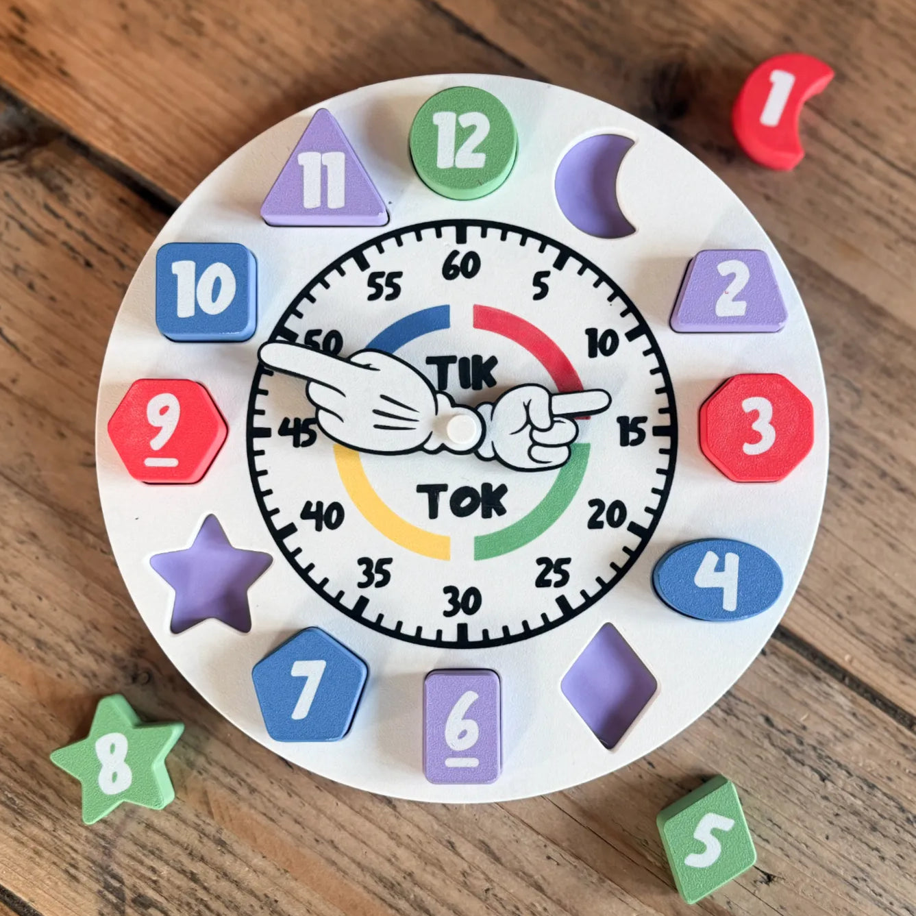 Reloj Educativo Tik Tok