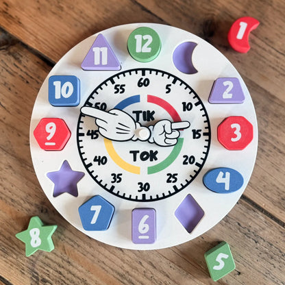 Reloj Educativo Tik Tok